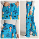 Custom Photo Funny And Cute Best Mom Ever - Personalized Pajama Pants
