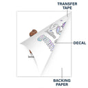 Love Is Being Called Grandma Nana Mom - Personalized Decor Decal