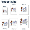 Love Is Being Called Grandma Nana Mom - Personalized Decor Decal