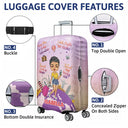 Travel More Worry Less - Personalized Luggage Cover