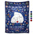 Love You Lots Mama Bear - Personalized Fleece Blanket, Sherpa Blanket