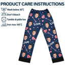 Custom Photo I Love You Bae - Personalized Sweatpants