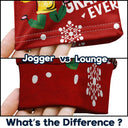 Custom Photo Best Mom Grandma Ever Snow Pattern - Personalized Sweatpants