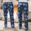 Photo personnalisée de la meilleure maman et grand-mère de tous les temps, motif sapin - Pantalon de survêtement personnalisé 