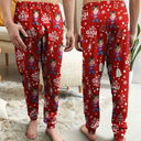 Photo personnalisée de la meilleure maman et grand-mère de tous les temps, motif sapin - Pantalon de survêtement personnalisé 