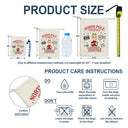 North Pole Santa Sack Cartoon Family - Personalized Favor Bag