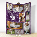 Custom Photo Memorial Think Of Me In Your Heart - Personalized Fleece Blanket, Sherpa Blanket