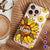 Gift For Grandma, Gift For Mother, Gift For Wife, Happy - Nana Grandma Mom Birth Flowers - Personalized Clear Phone Case