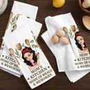 Gift For Mother,Gift For Grandma,Gift For Wife,Happy - Nana's Kitchen Home Of Meals Memories - Personalized Kitchen Towel