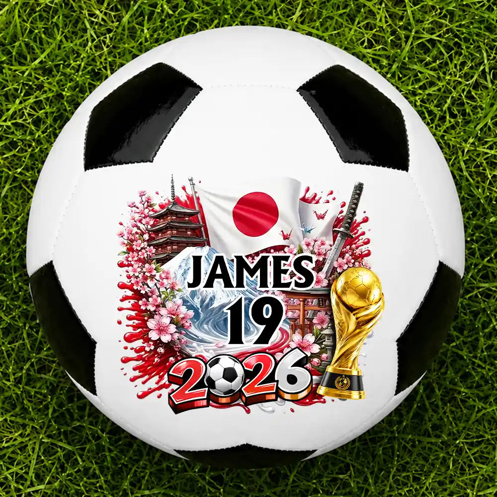 Top Market,Football (Soccer),Gift For Men,Gift For Yourself,Confident,Summer Soccer Games,Icon - National Flag Soccer Lover - Personalized Soccer Ball