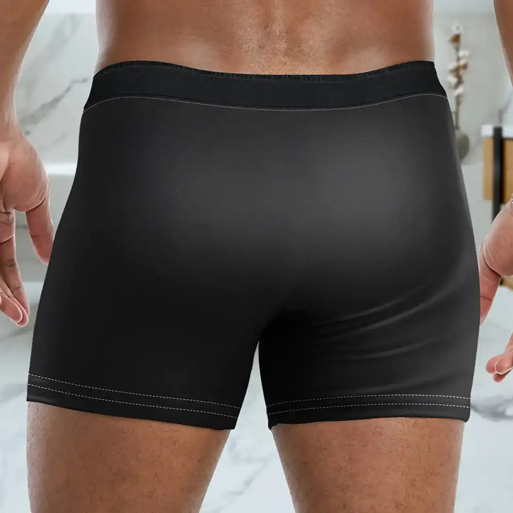 Gift For Couples,Gift For Him,Gift For Husband,Humorous,Icon,Top Market - Naughty Gift For Husband Boyfriend - Personalized I Licked It So It's Mine Men's Boxer Briefs