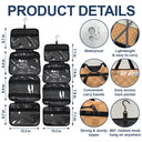 Gift For Yourself,Happy,Travel - Never Let Anyone Dull Your Sparkle - Personalized Toiletry Bag