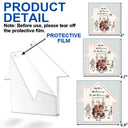 Christmas,Gift For Couples,Happy,Love,Family - New Home New Beginnings New Memories - Personalized Custom Shaped Acrylic Ornament