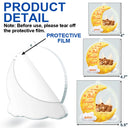 Memorial, Christmas, Dog Lovers, Sad, Dog Mom, Dog Dad, Dog Couple - No Longer By My Side But Forever In My Heart - Personalized Custom Shaped Acrylic Ornament