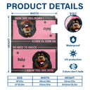 Dog Lovers, Family, Funny - No Need To Knock We Know You Are Here 3D Dog - Personalized Mailbox Cover