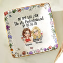 Gift For Bestie,Gift For Sisters,Gift For Women,Gifts For Colleagues,Funny - No One Will Ever Be As Entertained By Us As Us Bestie - Personalized Ring Dish
