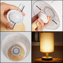 Gift For Bestie, Gift For Women, Christmas, Happy - Not Sisters By Blood But Sisters By Heart - Personalized Fabric Lamp