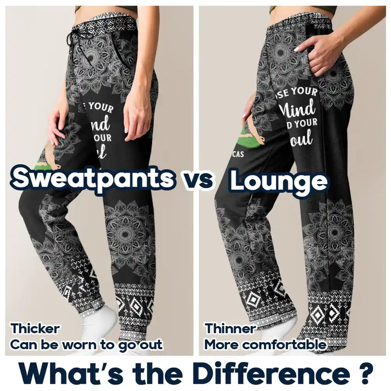 Gift For Yourself, Gift For Women, Gift For Men, Yoga, Funny - Not Sugar And Spice - Personalized Pajama Pants