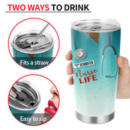 Nurse Sedate It Custom Tumbler