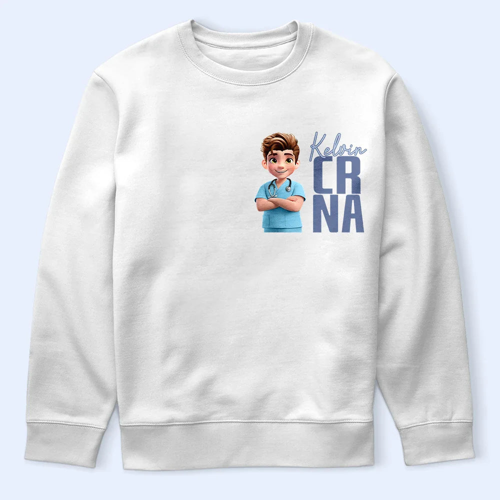 Nurse,Gift For Bestie,Gifts For Colleagues - Nurse Life Job Title - Personalized T Shirt