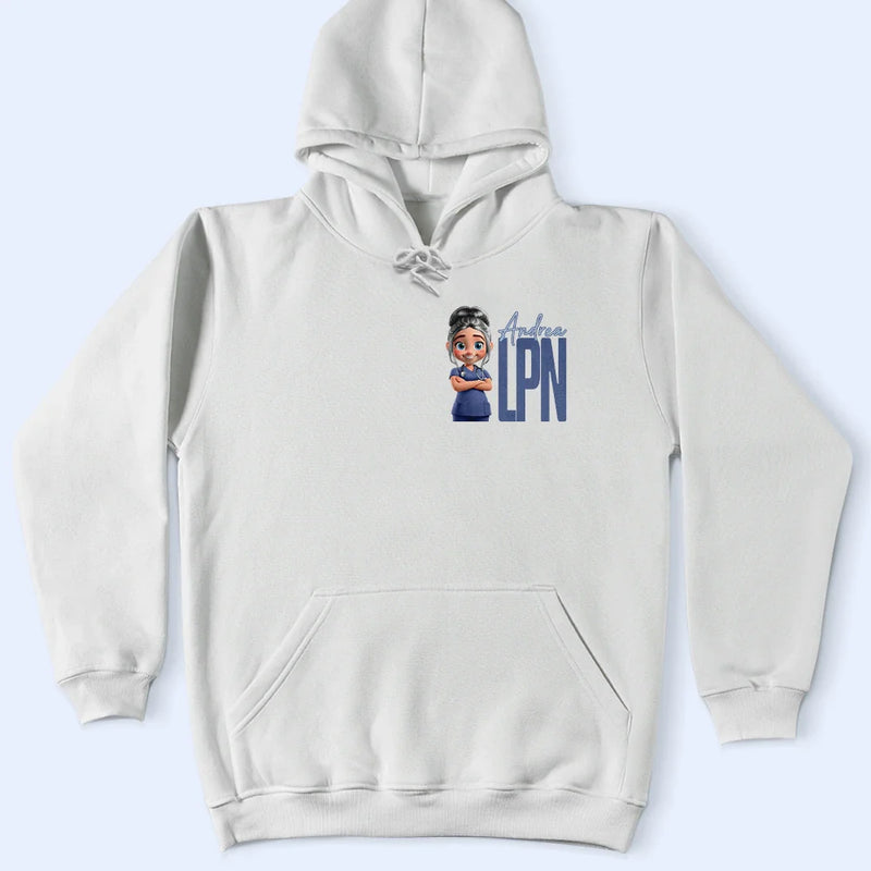 Nurse,Gift For Bestie,Gifts For Colleagues - Nurse Life Job Title - Personalized T Shirt