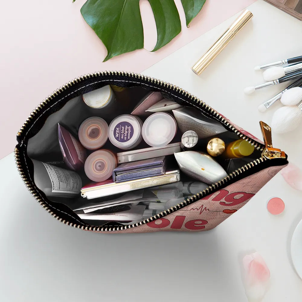 Nurse Working The Pole - Personalized Cosmetic Bag