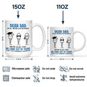 Of All The Balls In The World - Funny Gift For Dad, Father, Grandpa - Personalized Mug