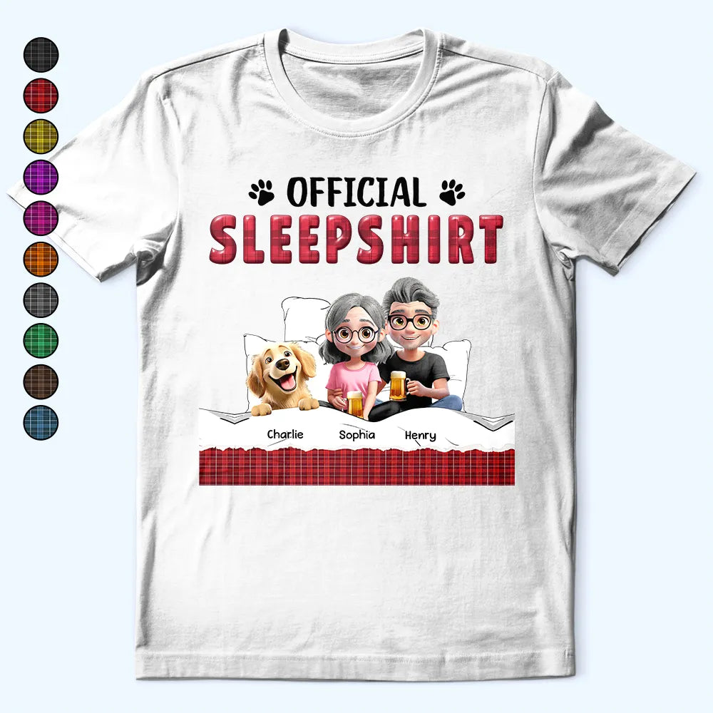 Official Sleepshirt 3D Effect - Personalized T Shirt