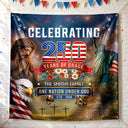 Independence Day,Happy,America 250th,Gift For Women,Gift For Men,Gift For Yourself,Christian,Family,Veteran,Devoted - One Nation Under God 250 Years Of Grace - Personalized Backdrop