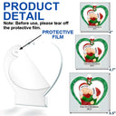 Christmas,Gift For Couples,Engaged,Wedding,Married ,Love - Our 1st Christmas Kisses Couple - Personalized Custom Shaped Acrylic Ornament