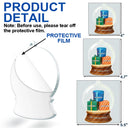 Happy,Family,Christmas - Our Family 3D Effect Pile Of Gilfs - Personalized Custom Shaped Acrylic Ornament