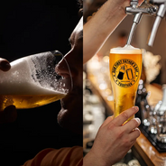 Gift For Father,New Dad,Non-Eng,Icon,Adorable - Our First Father's Day Together - Personalized Pilsner Glass