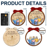 Happy,Gift For Bestie,Gifts For Colleagues,Christmas - Our Friendship Isn’t A Big Thing - Personalized 2-Layered Wooden Ornament