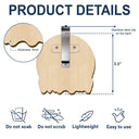 Our Journey Together - Personalized Custom Shaped Car Visor Clip