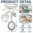Sentimental,Custom Photo,Family,Wedding,Upload Full Photo - Custom Photo You Are Always In My Heart - Personalized Photo Bouquet Charm