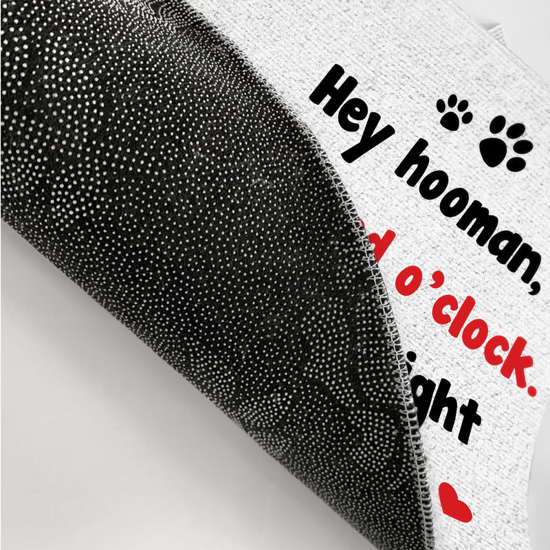 Custom Photo Feed Us Right Meow - Gift For Cat Lovers - Personalized Doormat