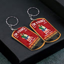 No Returns Or Refunds - Anniversary Gift For Spouse, Lover, Couple, Husband, Wife, Girlfriend, Boyfriend - Personalized Aluminum Keychain