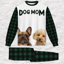 Custom Photo Dog Mom Dog Dad - Gift For Dog Lovers - Personalized Unisex Pajamas Set
