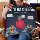 When You Miss Me Have No Fear - Sympathy Gift, Memorial Gift For Pet Lovers, Dog Lovers, Cat Lovers - Personalized Pillow