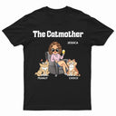 La Mère Chat - Cadeau pour les mamans de chats, les amoureux des chats, les femmes, vous-même - T-shirt personnalisé