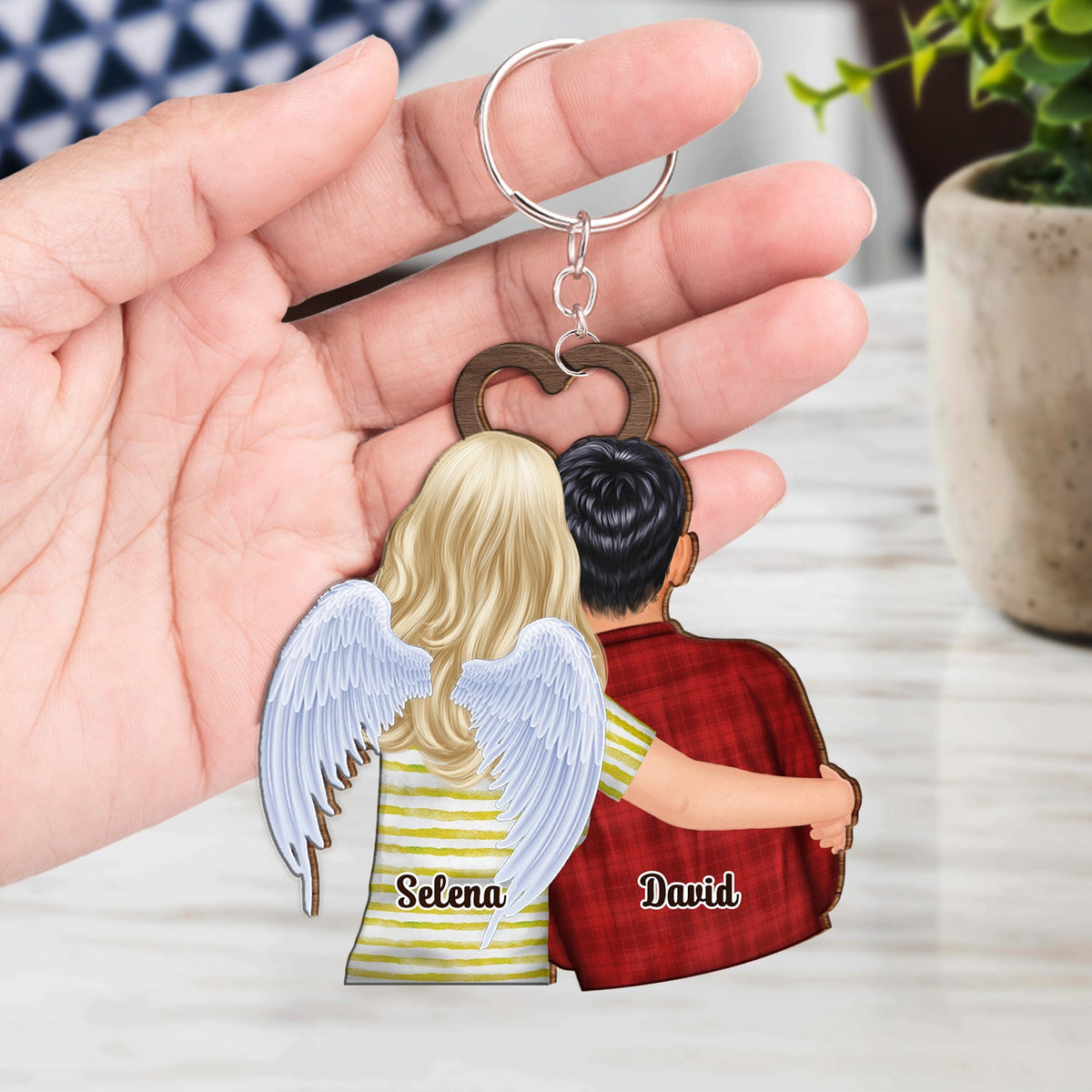 I Need To Say I Love You - Loving, Birthday Gift For Mom, Mother, Grandma, Grandmother - Personalized Cutout Wooden Keychain 2 Sides