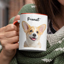 Custom Photo Dog Cat - Gift For Pet Lovers - Personalized Accent Mug