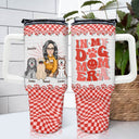 In My Dog Mom Era - Birthday, Loving Gift For Dog Lovers - Personalized 40oz Tumbler With Straw