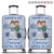 Husband & Wife Cruising Partners For Life - Gift For Couples - Personalized Luggage Cover