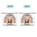 Enseigner, aimer, inspirer – Cadeau pour les enseignants – Trousse de maquillage personnalisée