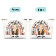 Teach Love Inspire - Gift For Teachers - Personalized Cosmetic Bag