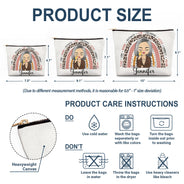 Teach Love Inspire - Gift For Teachers - Personalized Cosmetic Bag