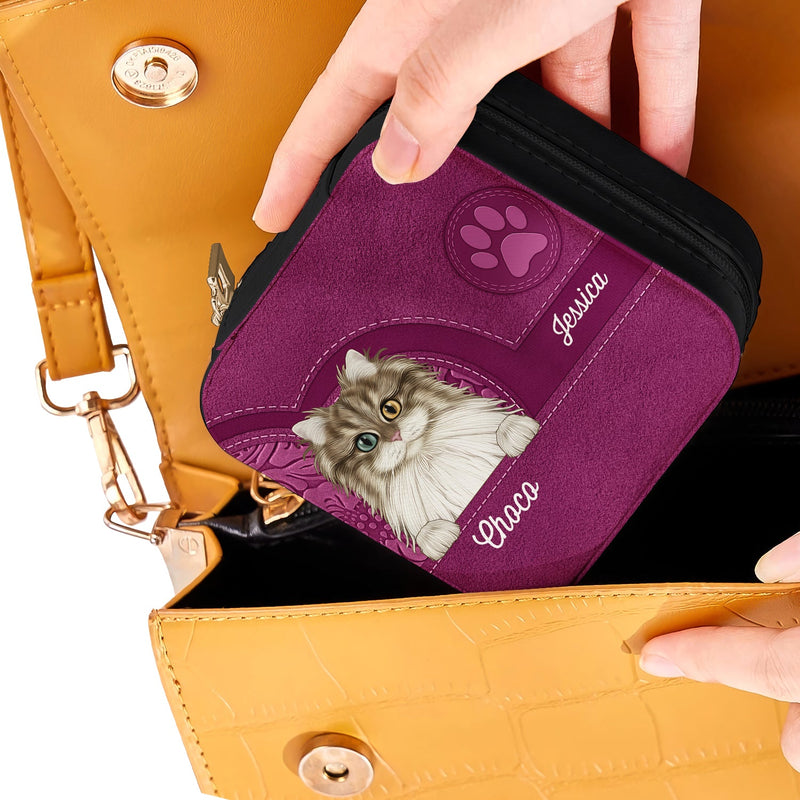 Motifs de chiens et de chats mignons - Cadeau d'anniversaire ou d'amour pour les amoureux des animaux, les mamans de chiens et de chats - Coffret à bijoux personnalisé