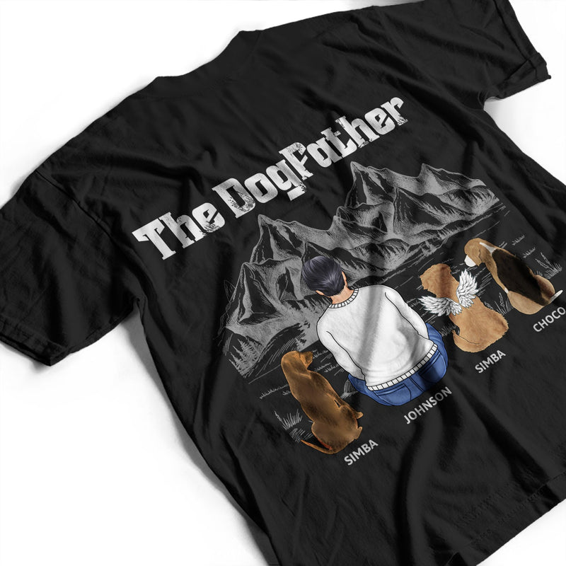 The Dog Father - Birthday, Loving Gift For Dog Dad, Dog Lovers - Personalized T Shirt