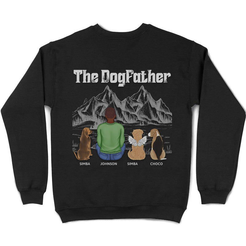 The Dog Father - Birthday, Loving Gift For Dog Dad, Dog Lovers - Personalized T Shirt